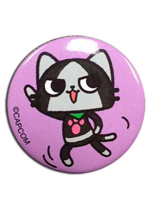 Airou From The Monster Hunter - Merarou Dance Button 1.25"