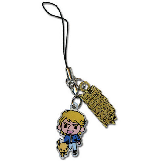 Tiger & Bunny - Keith Metal Cell Phone Charm