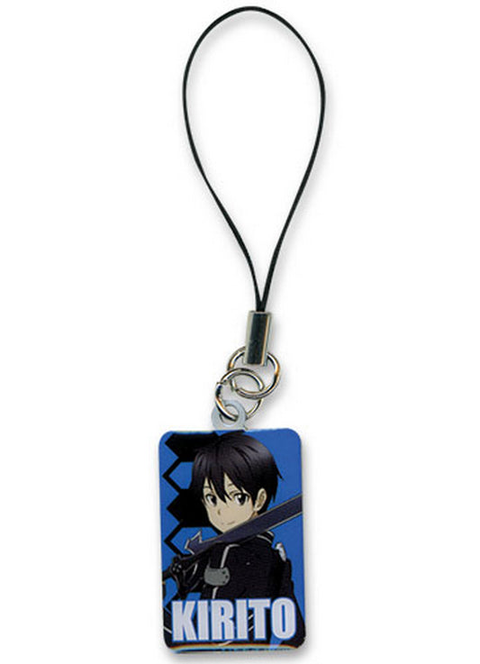 Sword Art Online - Kirito Metal Cell Phone Charm