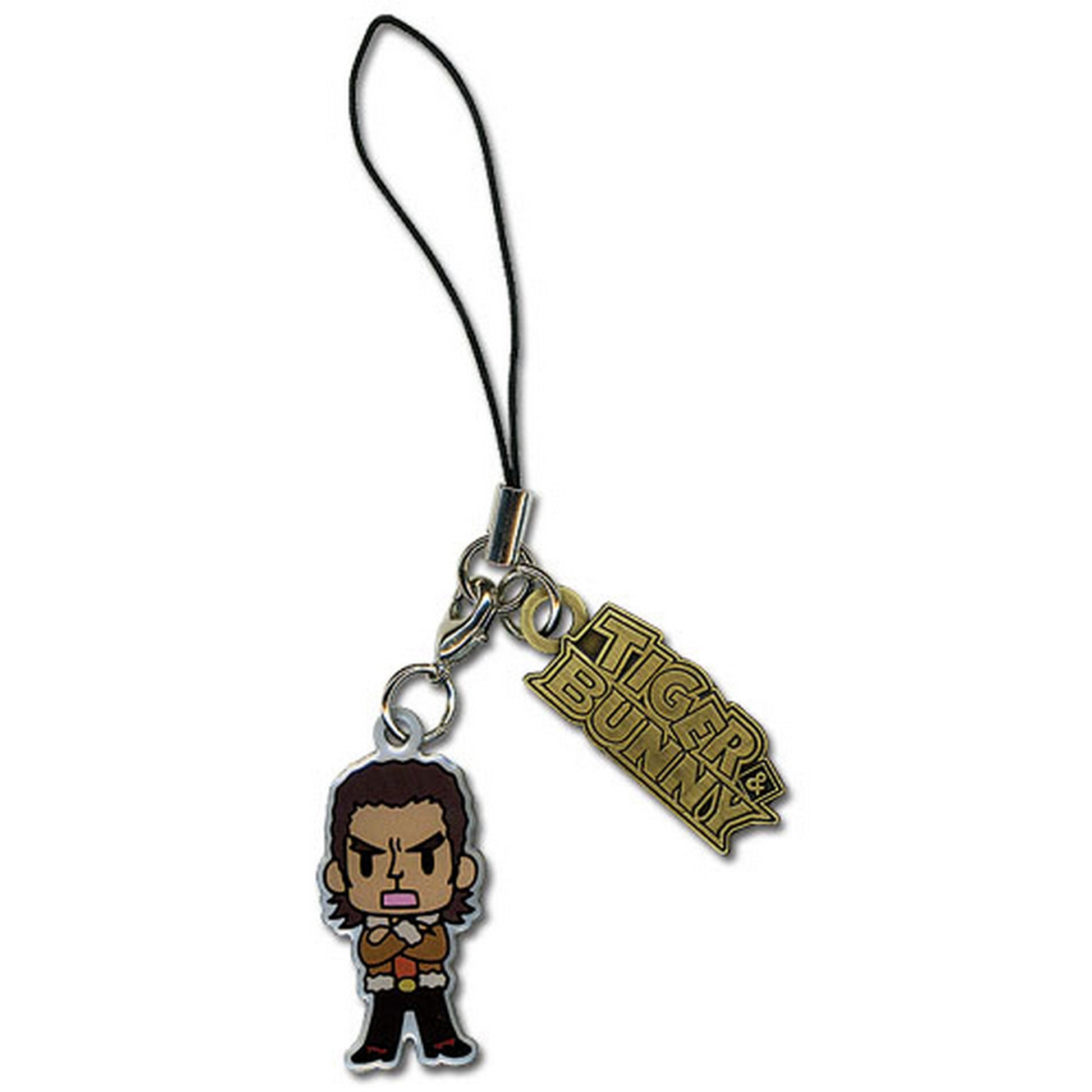 Tiger & Bunny - Antonio Metal Cell Phone Charm