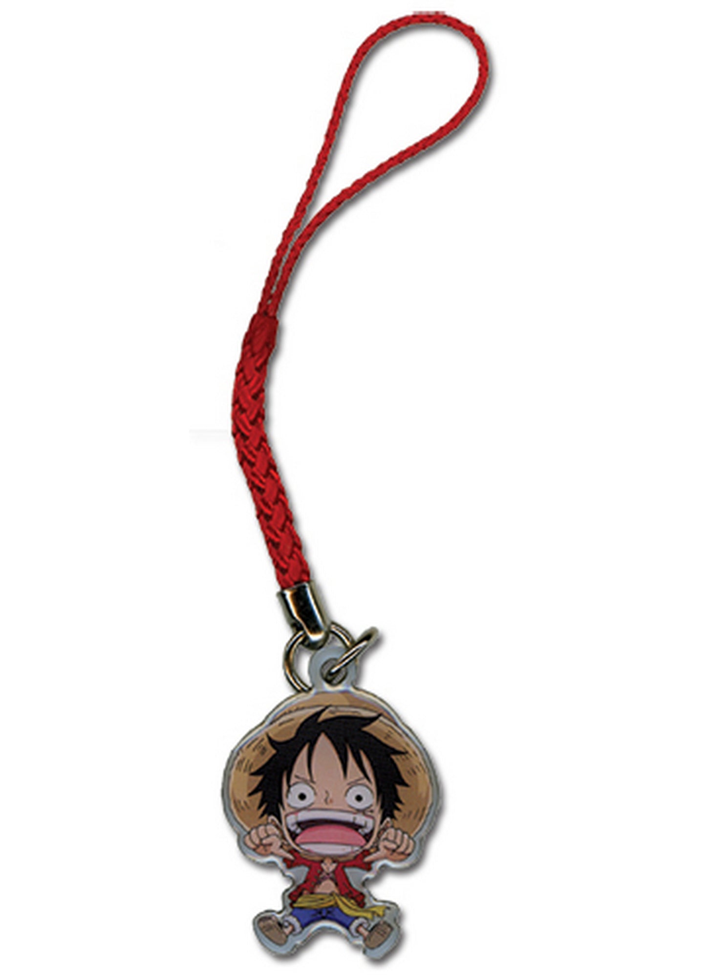 One Piece - Monkey D. Luffy Metal Cell Phone Charm