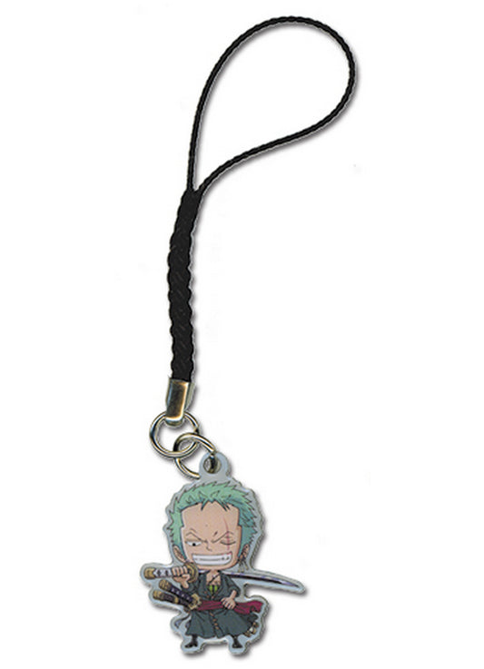 One Piece - Roronoa Zoro Metal Cell Phone Charm
