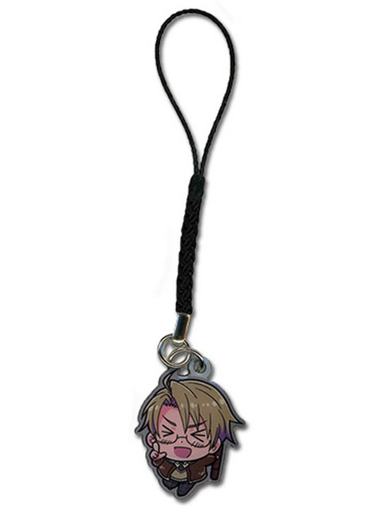 Hetalia World Series America Metal Cell Phone Charm