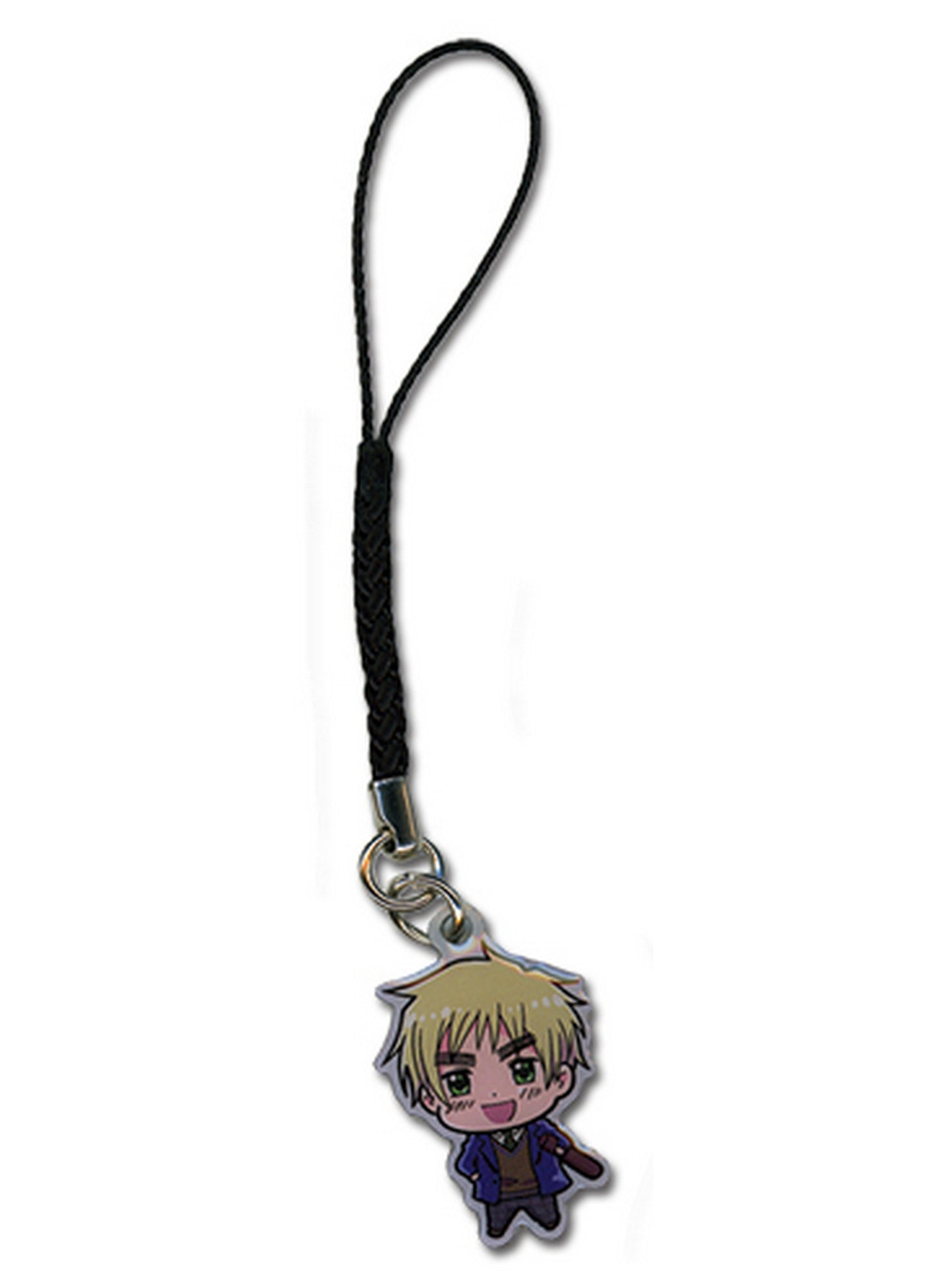 Hetalia World Series England Metal Cell Phone Charm