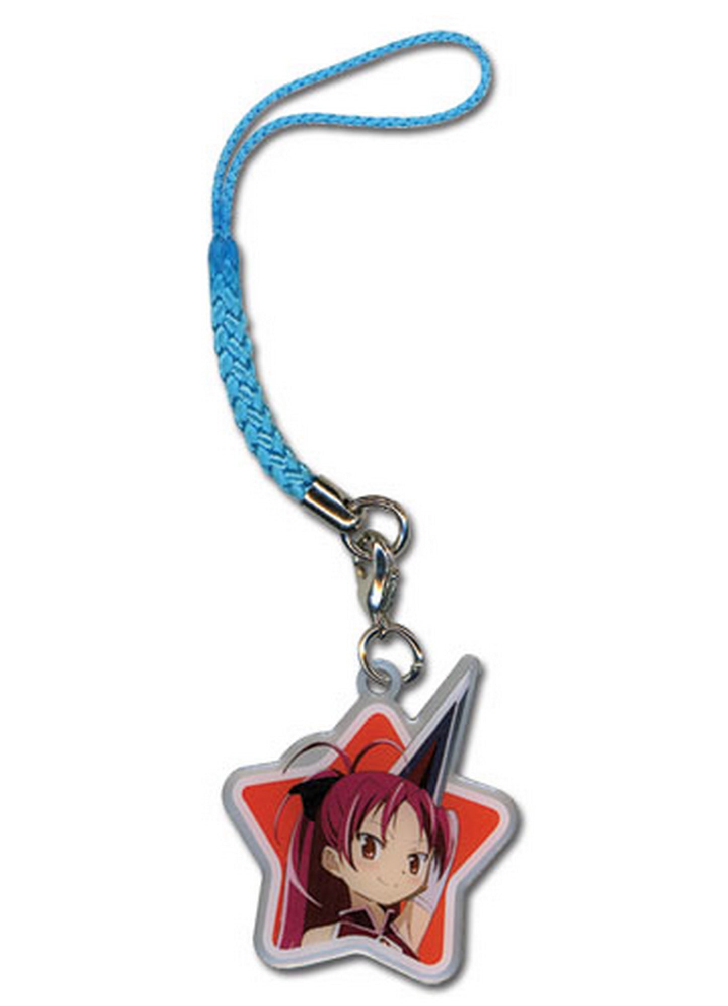 Madoka Magica Movie - Kyouko Sakura Metal Cell Phone Charm