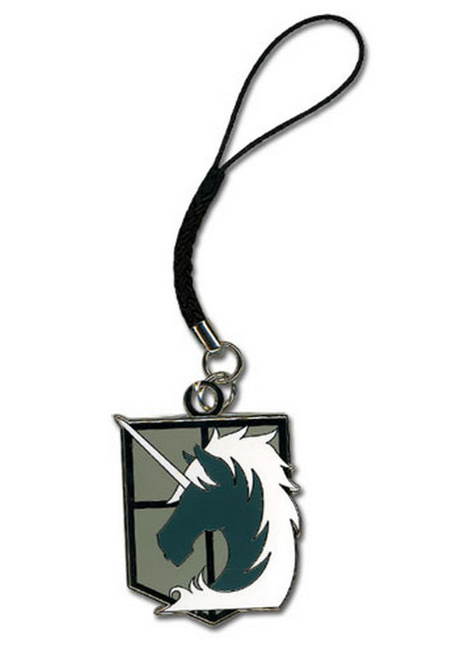 Attack On Titan - Military Police Emblem Cell Phone Charm