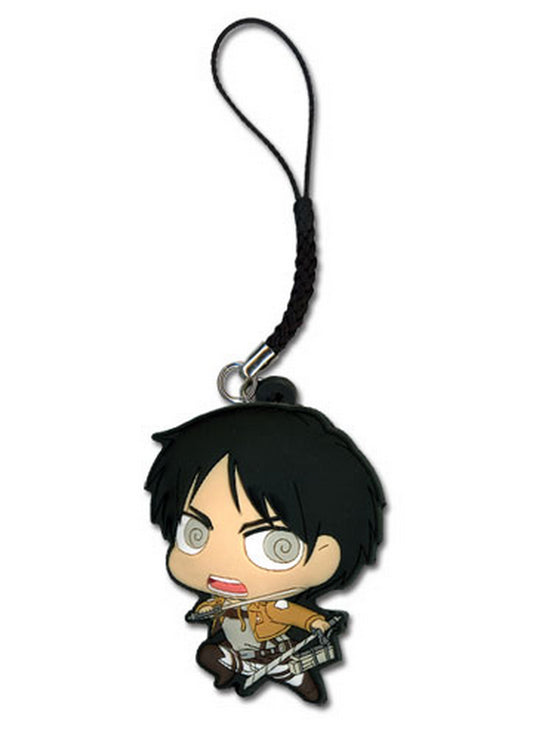 Attack On Titan - SD Eren Yeager PVC Cell Phone Charm