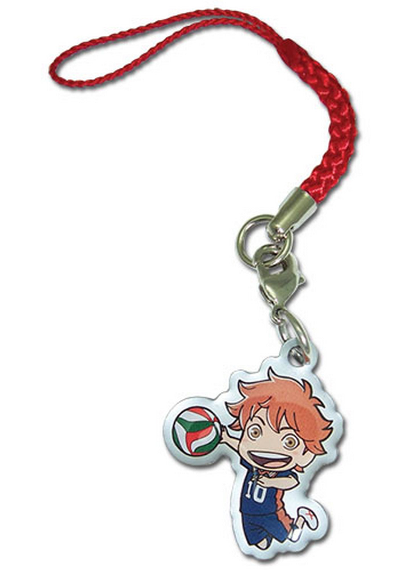 Haikyu - Shoyo Hinata Metal Cell Phone Charm