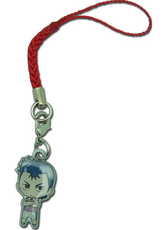Yowamushi Pedal GR - Ishigaki Koutarou Metal Cell Phone Charm