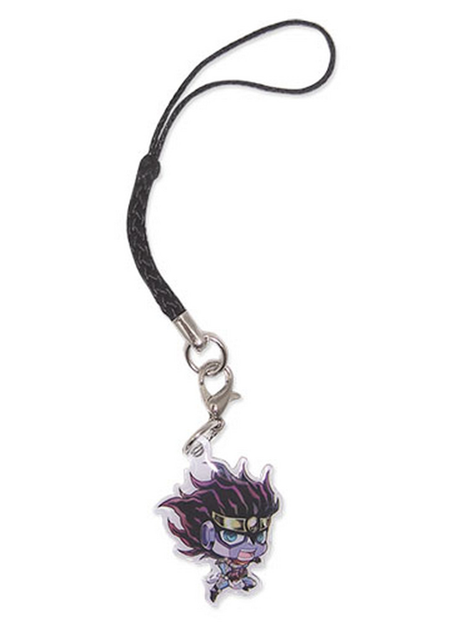Jojos Bizarre Adventure - Star Platinum SD Metal Cell Phone Charm