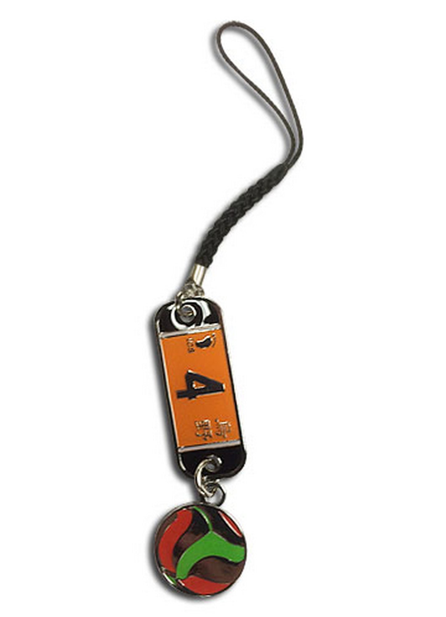 Haikyu - Number 4 Team Uniform Cell Phone Charms