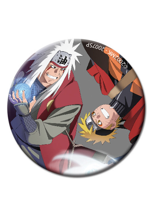 Naruto Shippuden - Naruto Uzumaki & Jiraiya Button