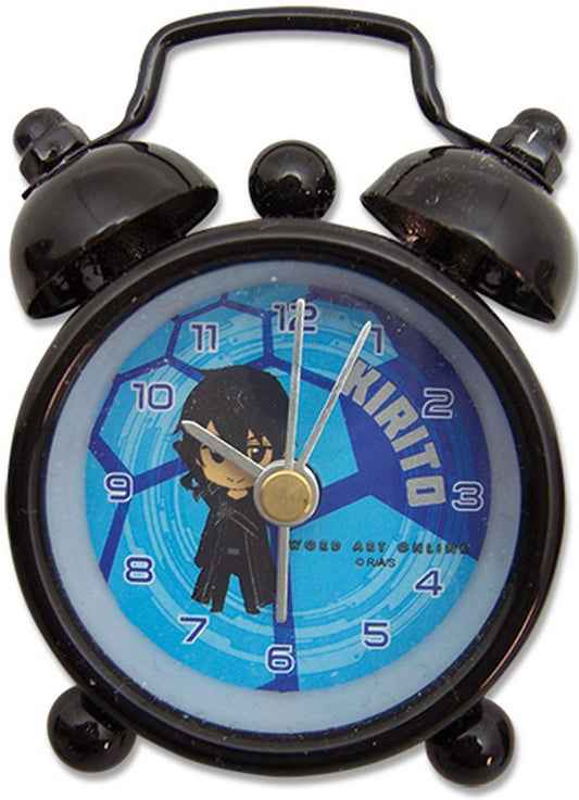 Sword Art Online - Kirito Round Desk Clock