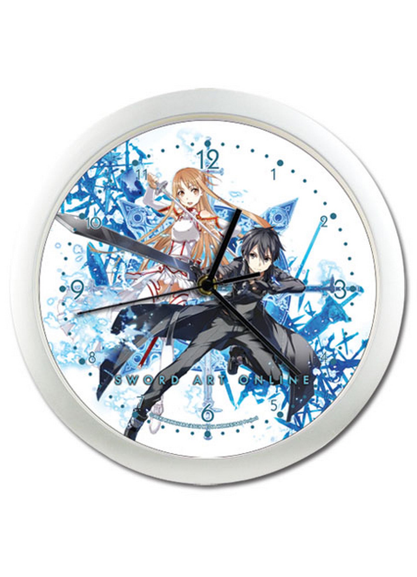 Sword Art Online - Kirito & Asuna Wall Clock