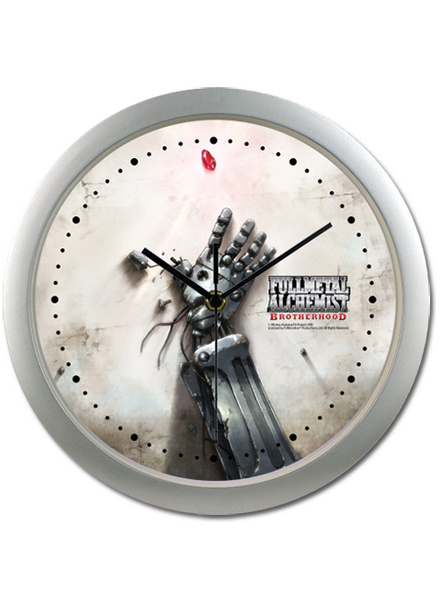 Fullmetal Alchemist: Brotherhood - Edward Elric "Eds" Automail Hand Clock