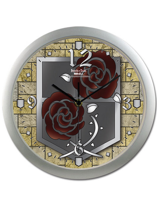 Attack On Titan - Garrison Regiment Wall Clock