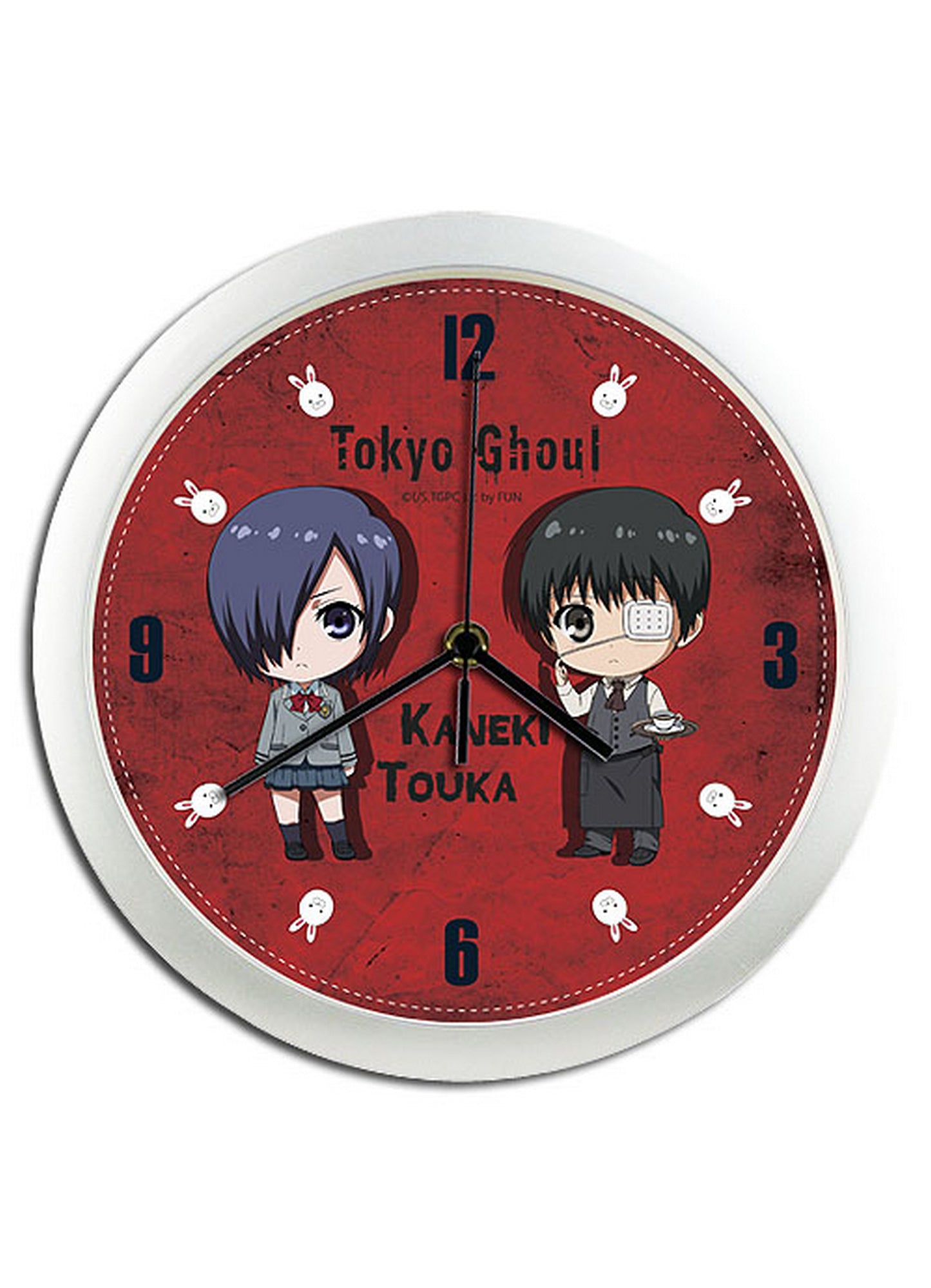 Tokyo Ghoul - Ken Kaneki & Touka Kirishima Wall Clock