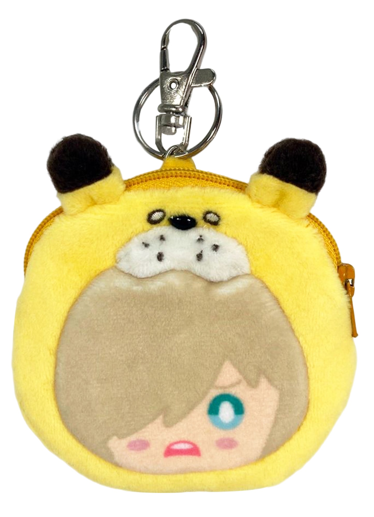 Yuri! On Ice - Yuri Plisetsky "Yurio" Tiger Face Plush Coin Purse 3.25"H