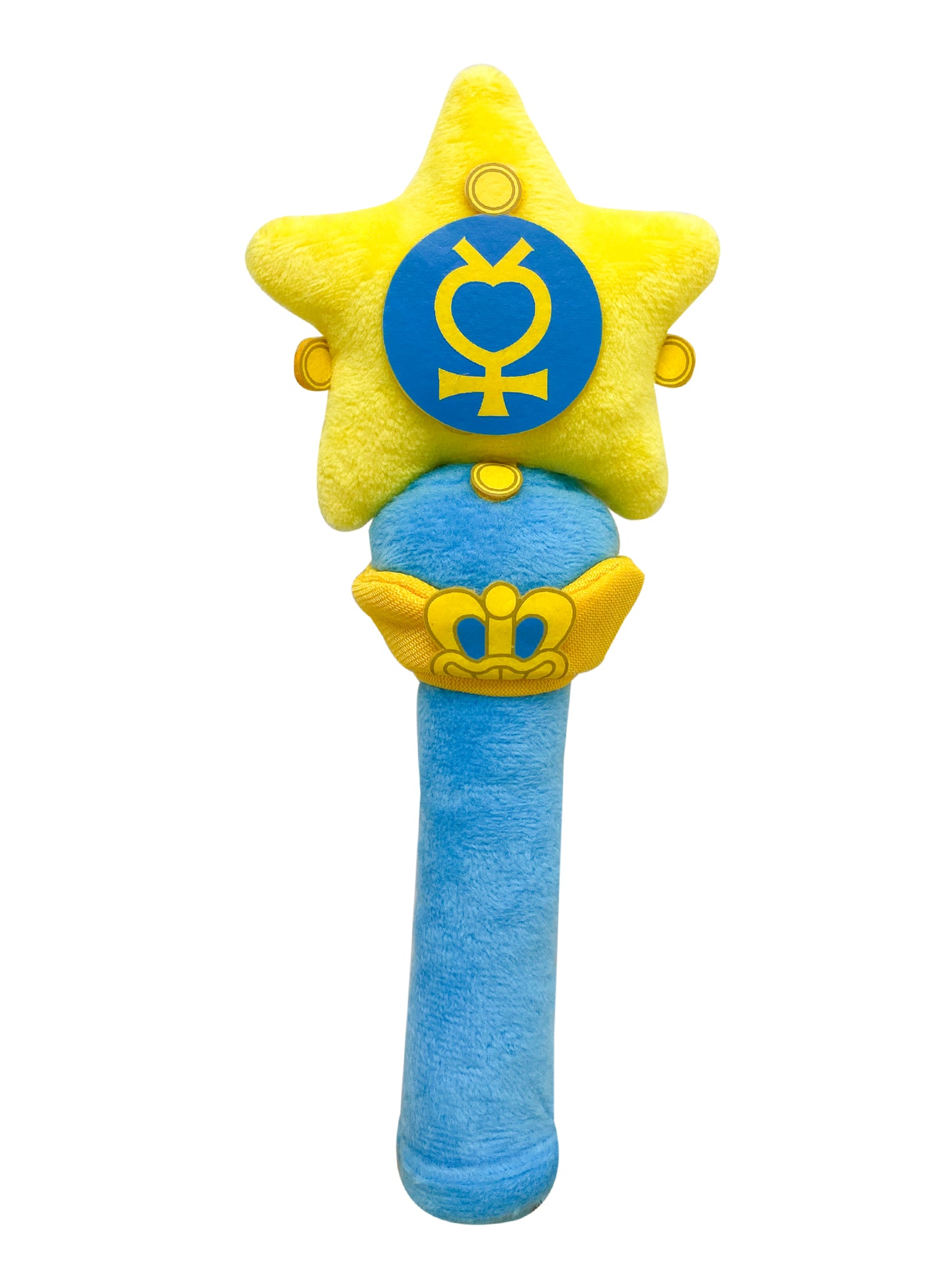 Sailor Moon R - Sailor Mercury Moon Pen (R Ver.) Plush Rod 8"H