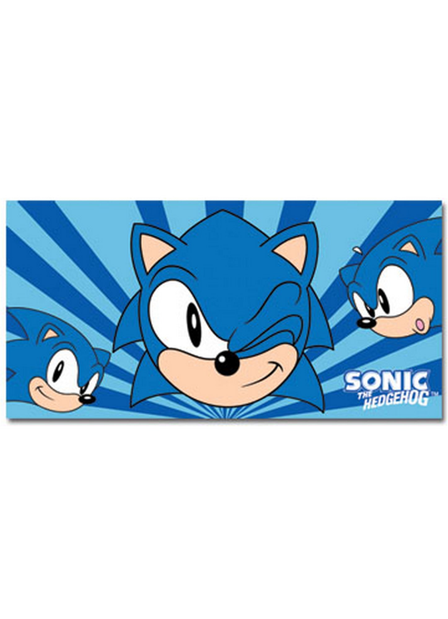 Sonic Classic - Sonic The Hedgehog Towel 29.5"W x 59"H