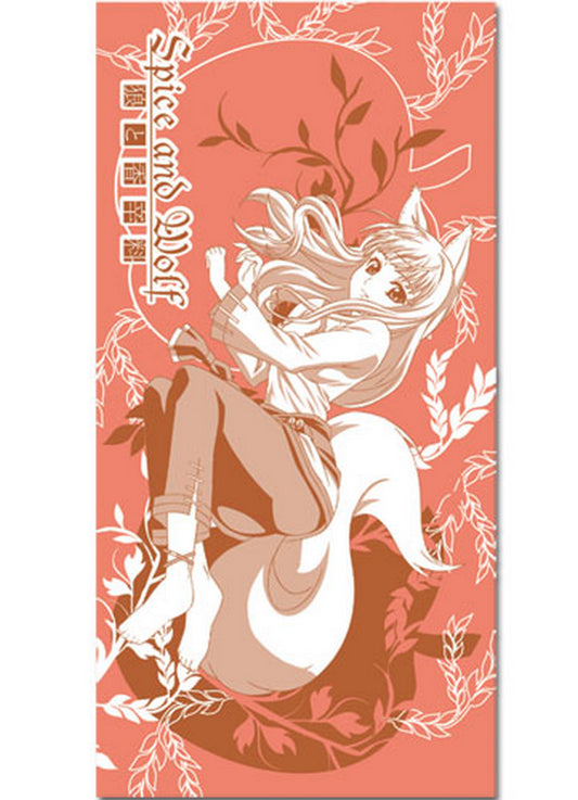Spice And Wolf - Holo With Apple Towel 29.5"W x 59"H