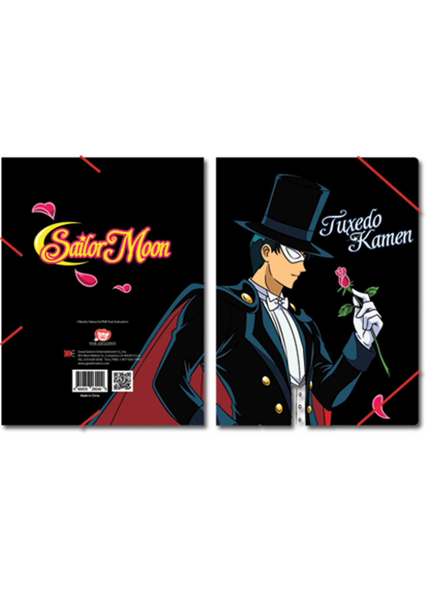 Sailor Moon - Tuxedo Elastic Band File Folder