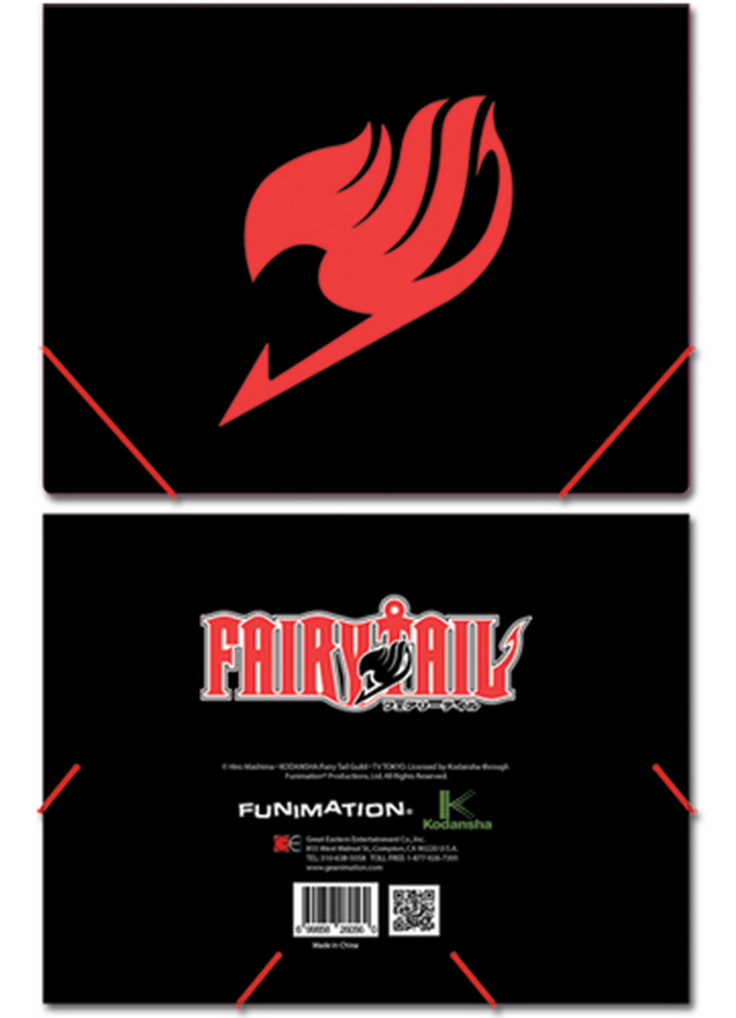Fairy Tail - Emblem Elastic Band Document Folder