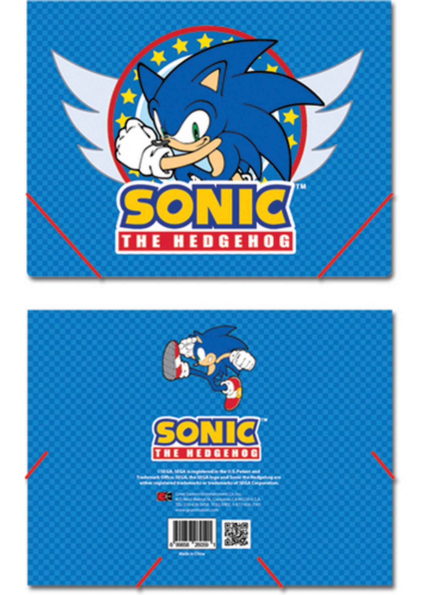Sonic - Elastic Band PP Document Folder