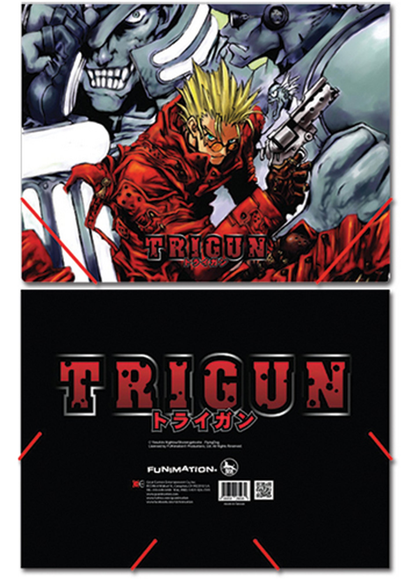 Trigun - Group Elastic Band PP Document File Folder
