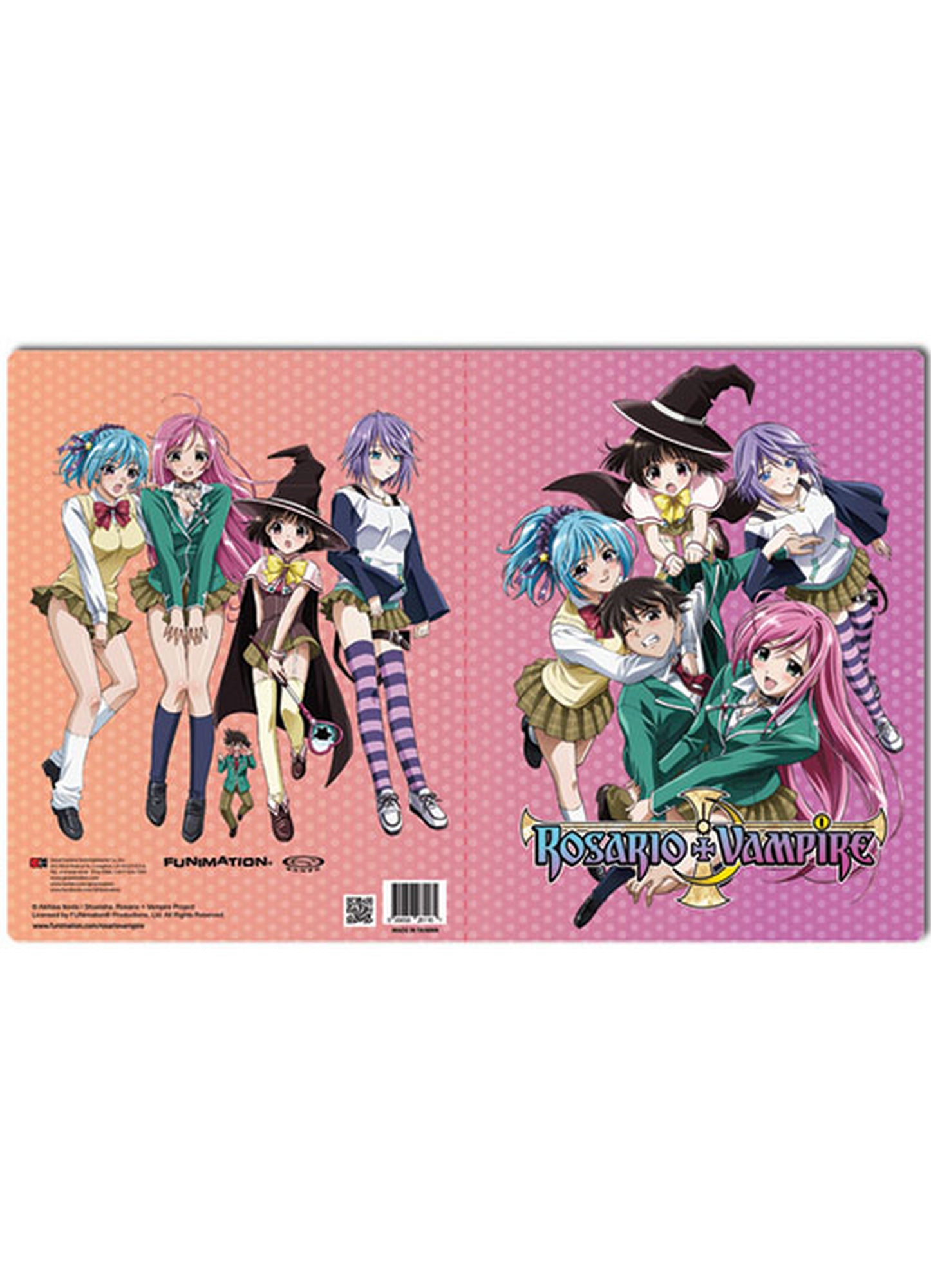 Rosario Vampire - Group Pocket File Folder