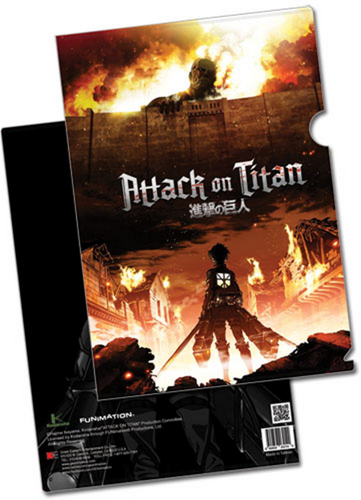 Attack On Titan - Key Art File Folder (5 Pcs)