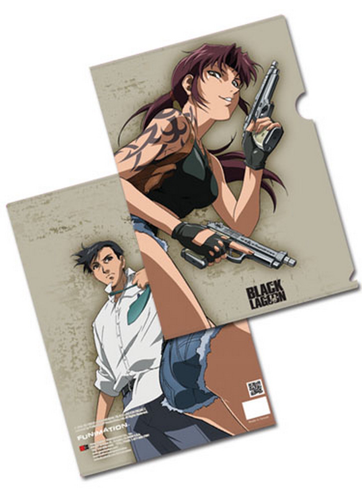 Black Lagoon - Revy & Rock File Folder (5 Pcs)