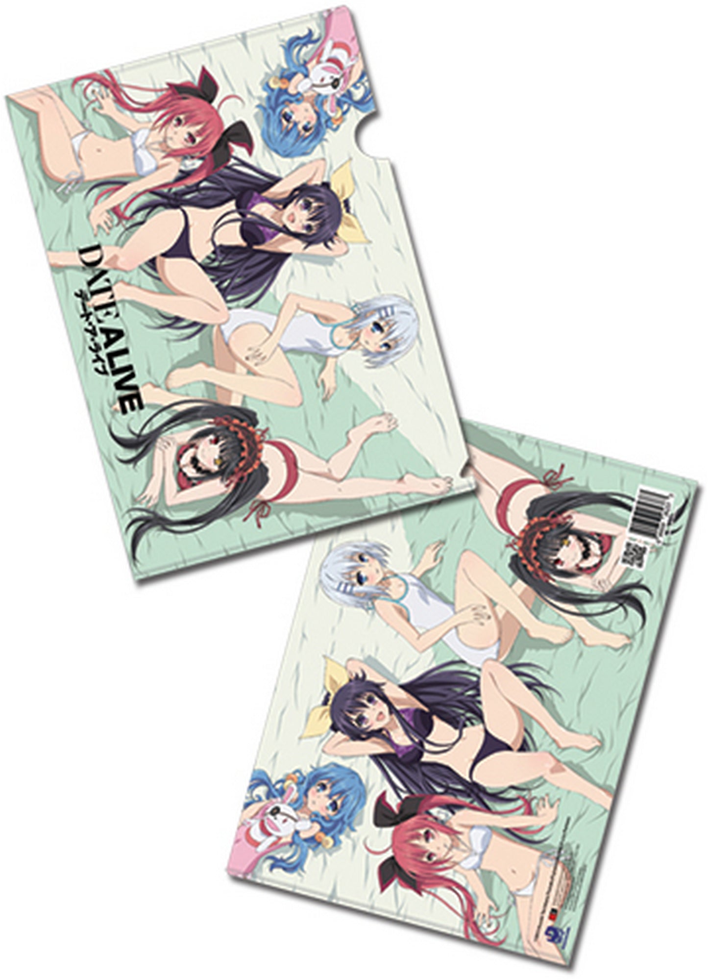 Date A Live - Main 4 With Kurumi Tokisaki In Swimwear File Folder (5 Pcs)