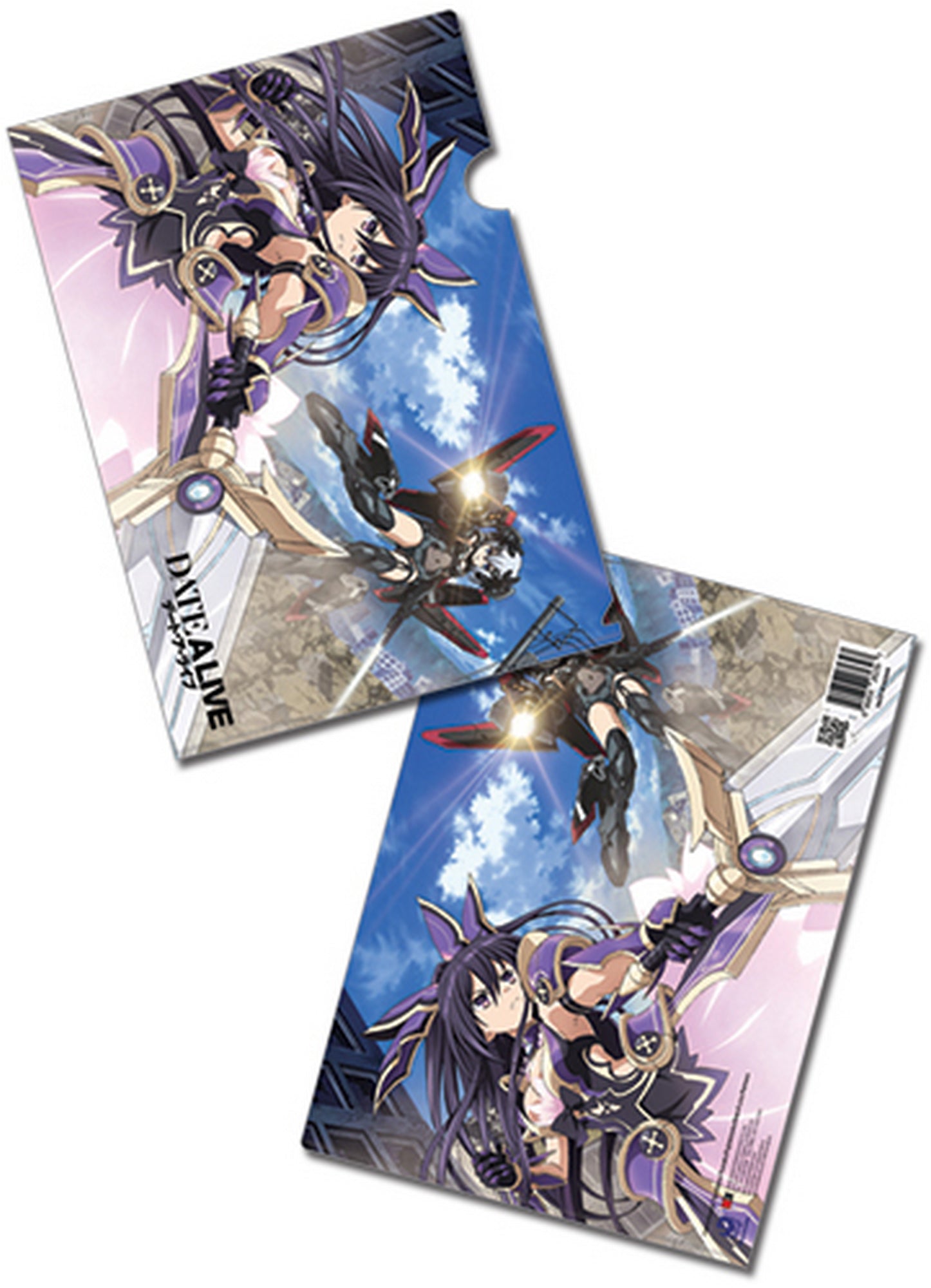 Date A Live - Tohka Yatogami Vs Origami Tobiichi File Folder (5 Pcs)