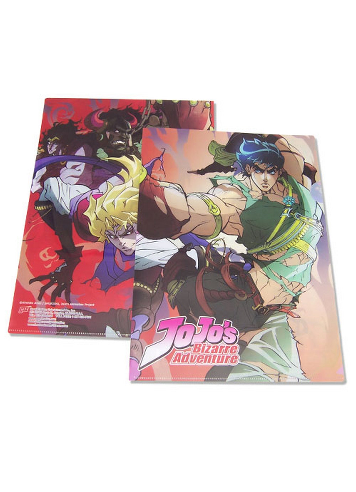 Jojos Bizarre Adventure - Group Red Background File Folder (5 Pcs)