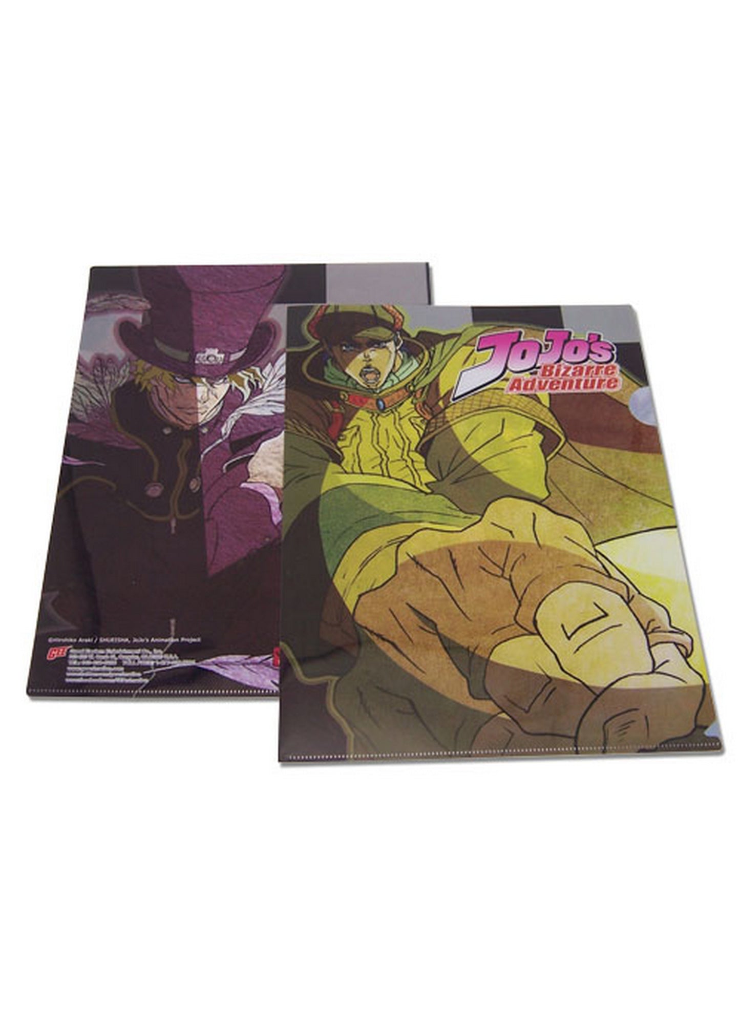 Jojos Bizarre Adventure - Jonathan Joestar And Dio Brando File Folder (5 Pcs)