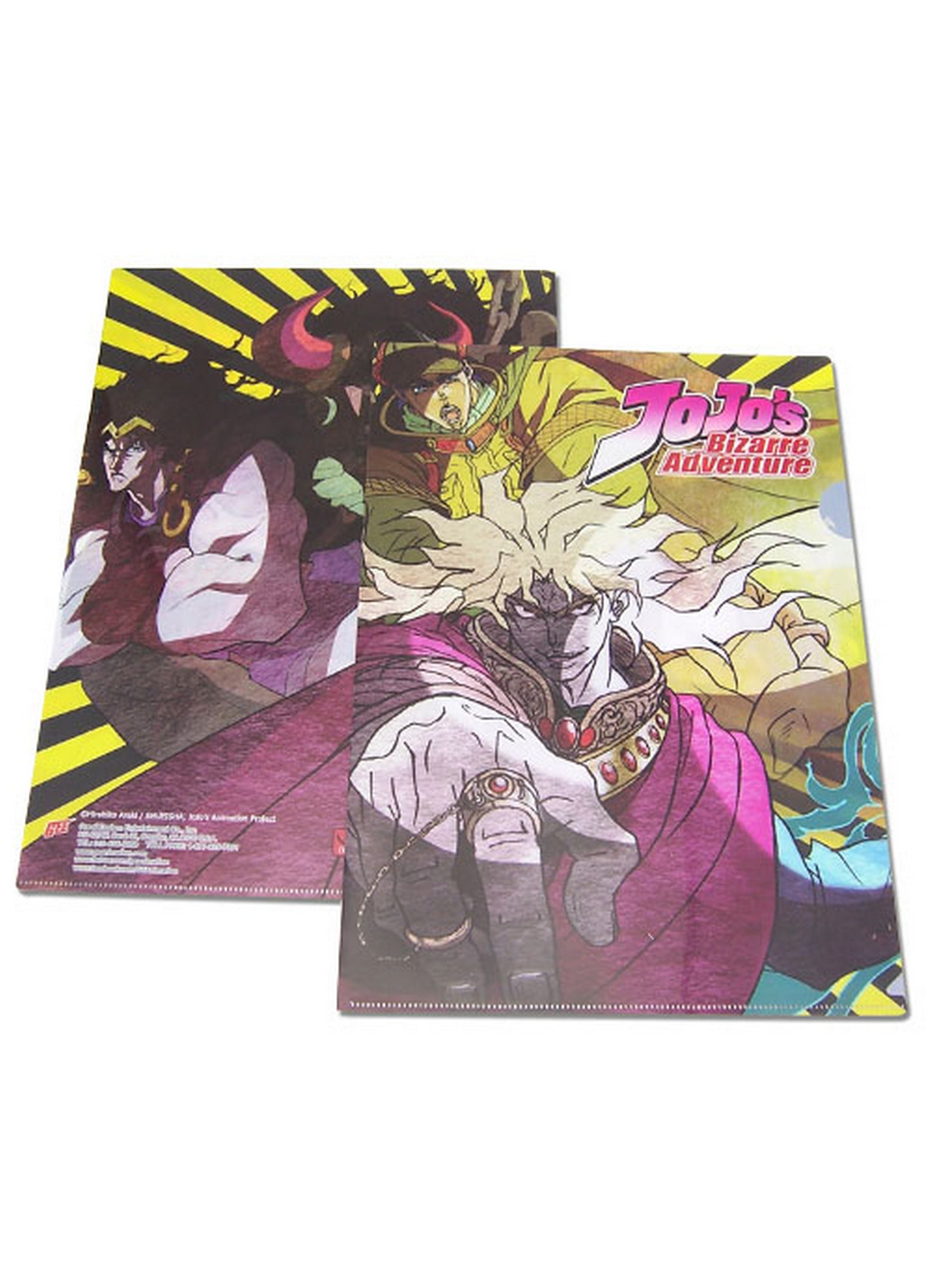 Jojos Bizarre Adventure - Group Yellow Background File Folder (5 Pcs)