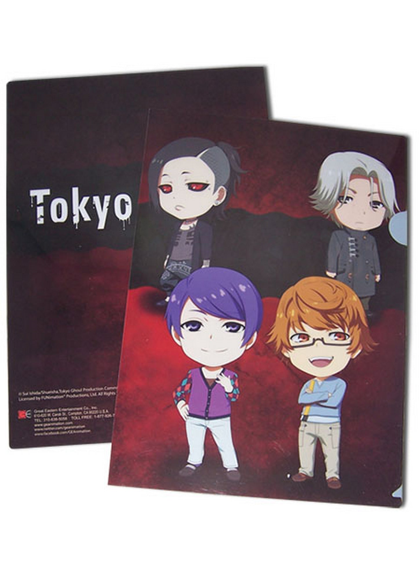 Tokyo Ghoul - Group 2 SD File Folder (5 Pcs)