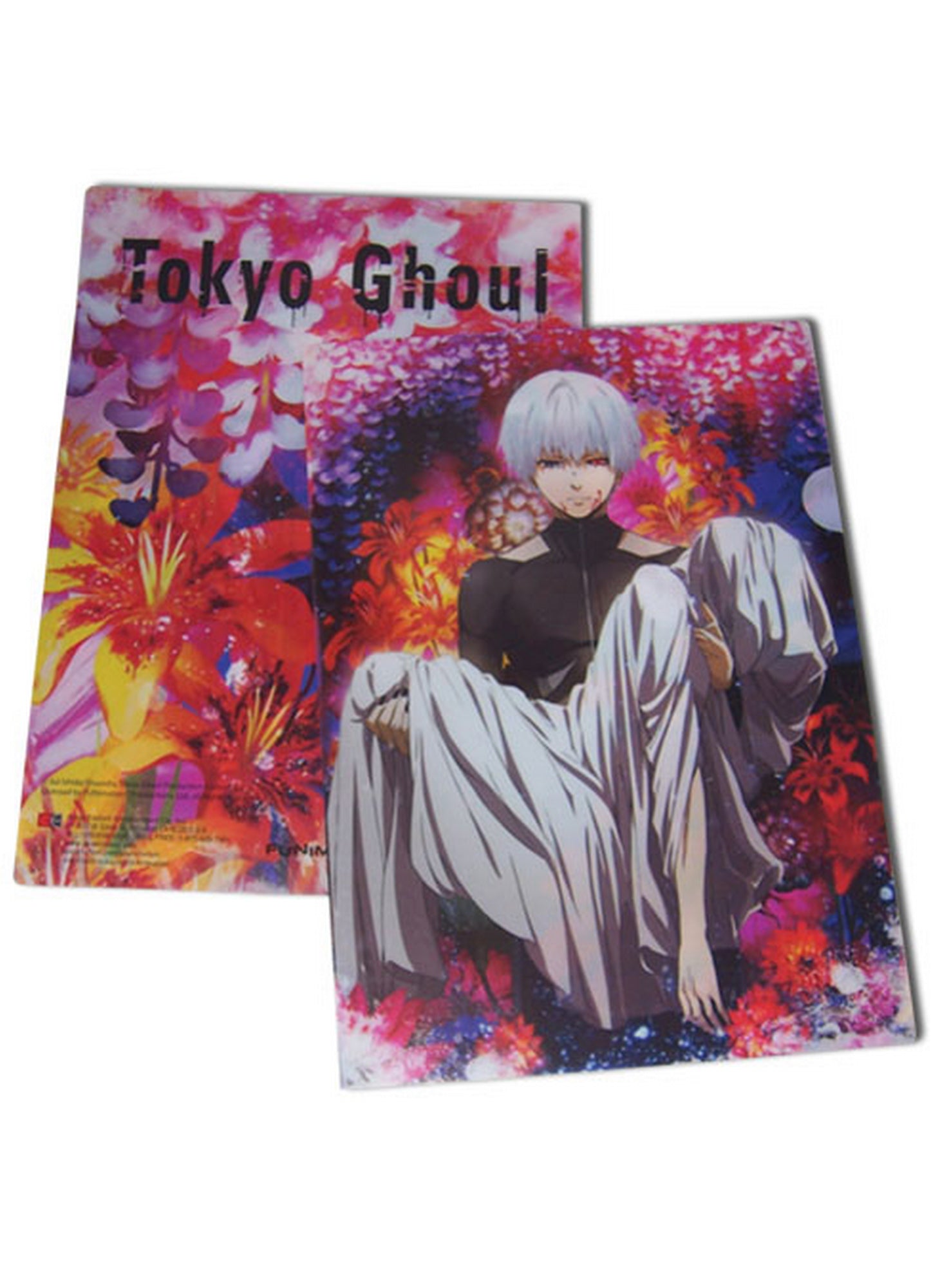 Tokyo Ghoul - Ken Kaneki Floral File Folder (5 Pcs)