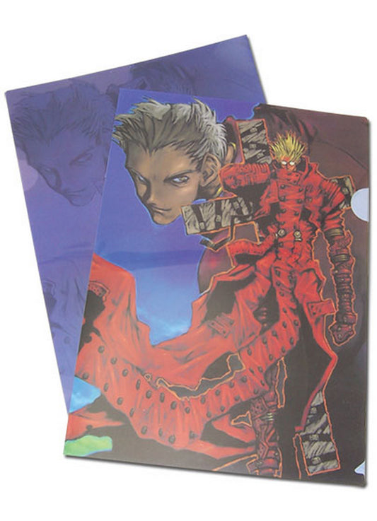 Trigun - Knives Million And Vash The Stampede File Folder (5 Pcs)