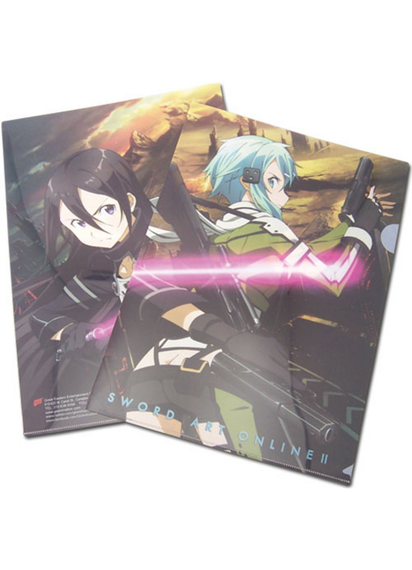 Sword Art Online II - Sinon And Kirito File Folder (5 Pcs)