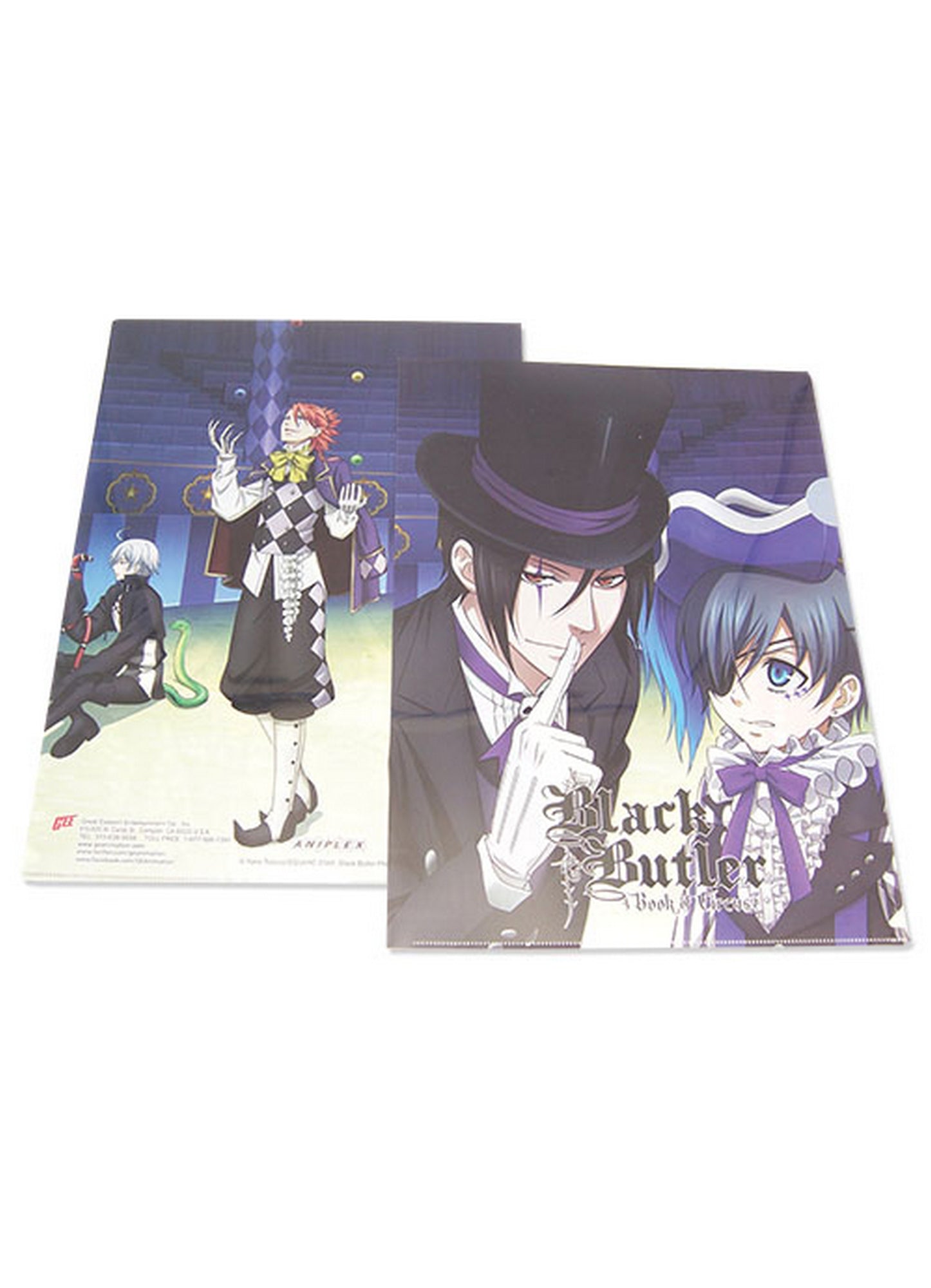 Black Butler Book Of Circus - Group File Folder (5 Pcs)