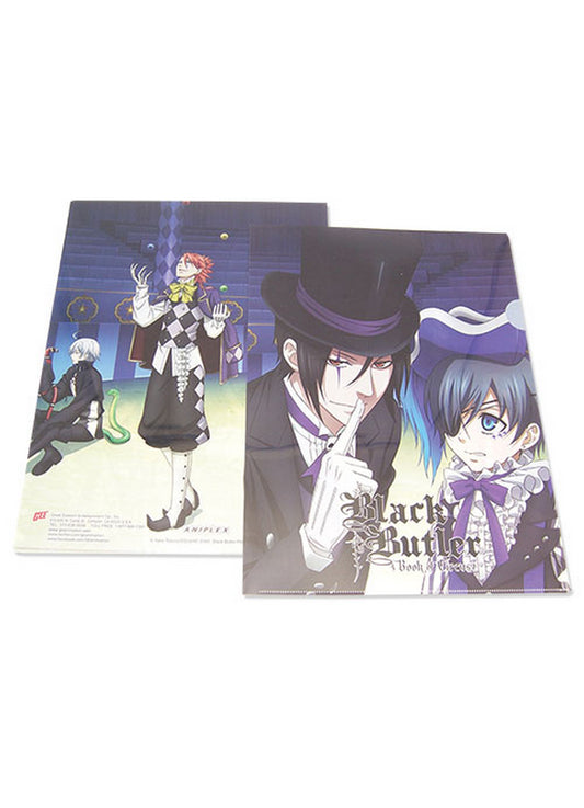 Black Butler Book Of Circus - Group File Folder (5 Pcs)