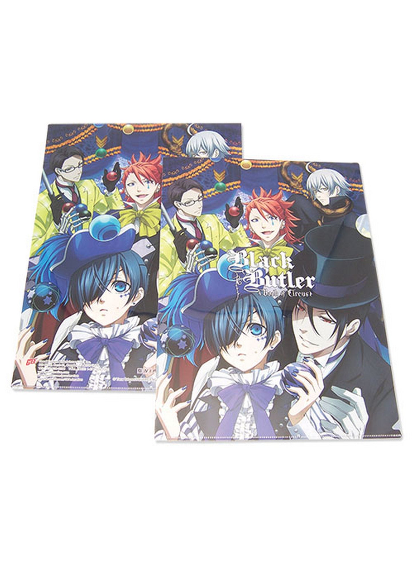 Black Butler Book Of Circus - Circus Group File Folder (5 Pcs)