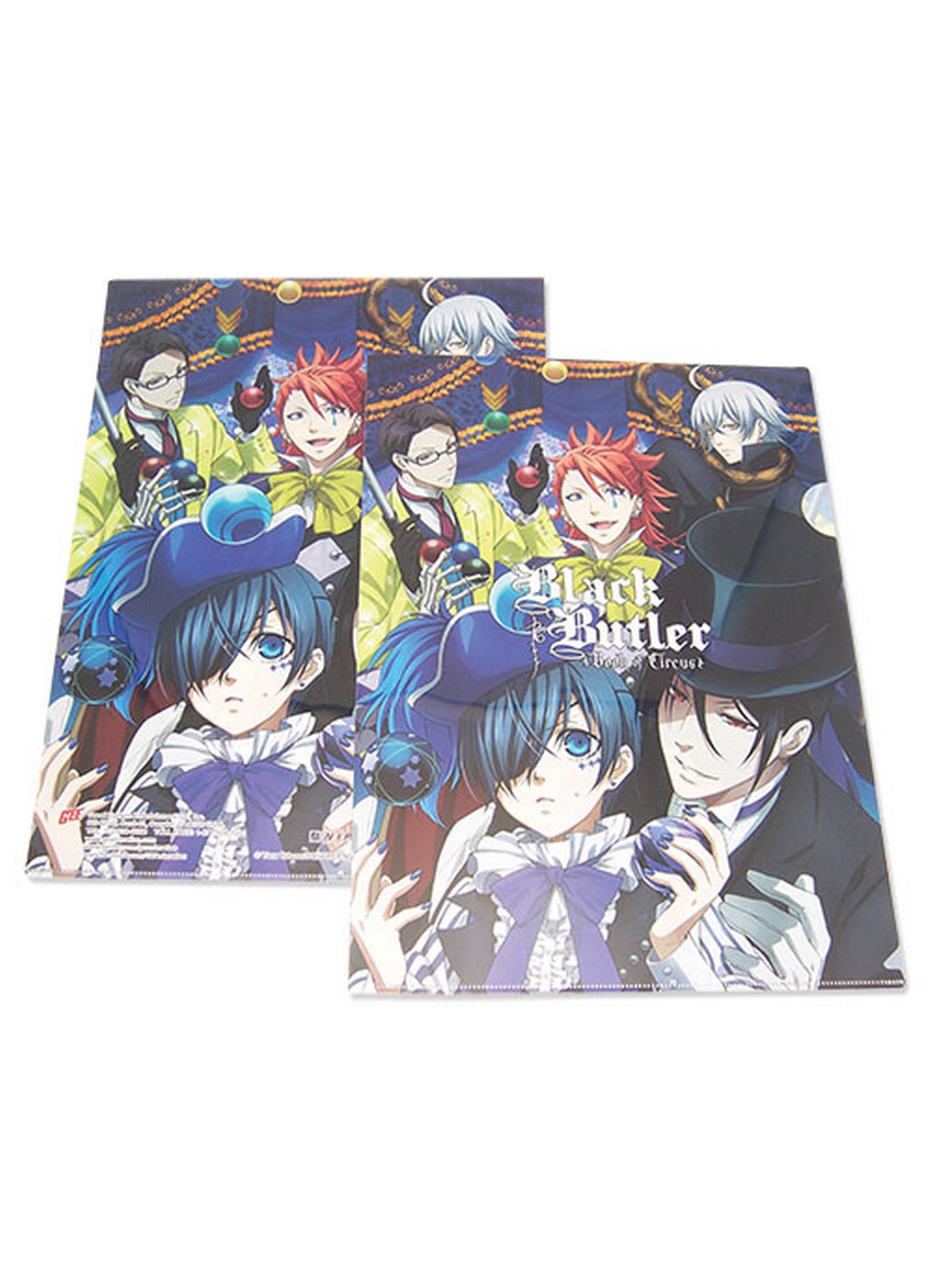 Black Butler Book Of Circus - Circus Group File Folder (5 Pcs)