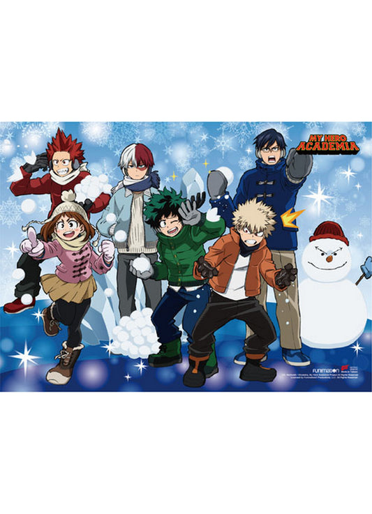 My Hero Academia S2 - Snow Outfits Group Wall Scroll 31"W x 43"H