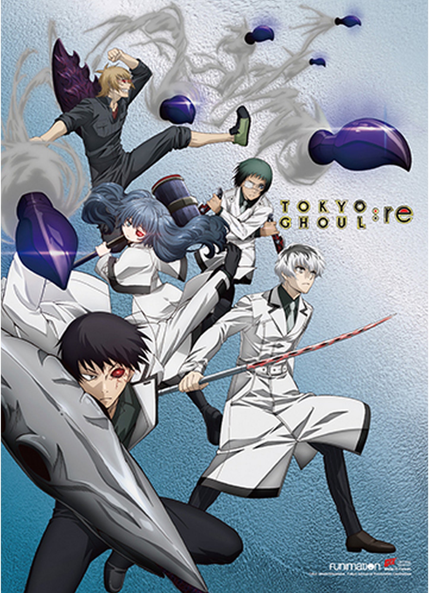 Tokyo Ghoul:re - Key Art 2 Wall Scroll 31"W x 43"H