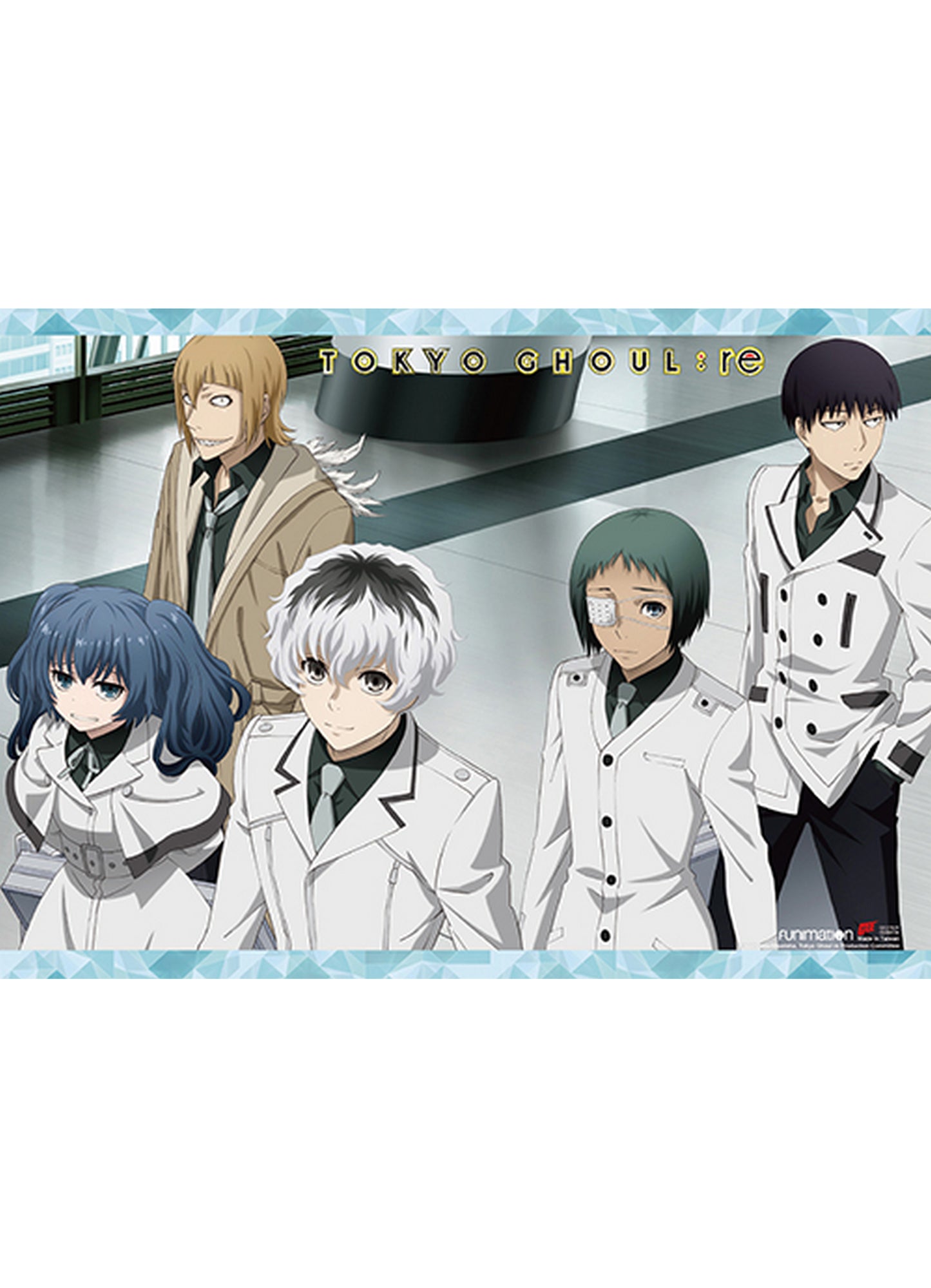 Tokyo Ghoul:re - Group B Wall Scroll 31"W x 43"H