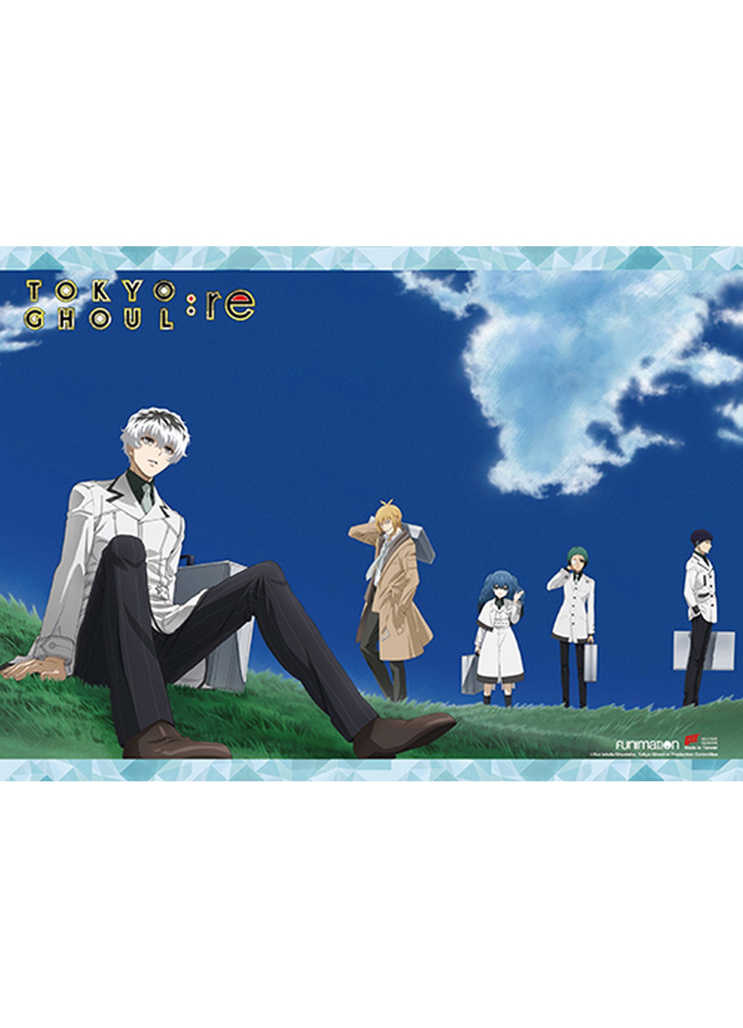 Tokyo Ghoul:re - Group C Wall Scroll 31"W x 43"H