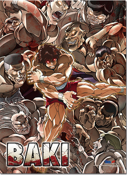 Baki - Key Art 1 Wall Scroll 31"W x 43"H